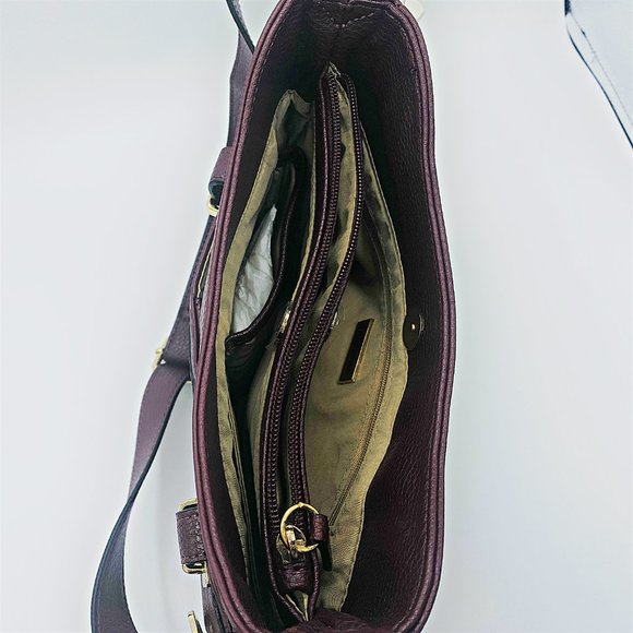 Giani Bernini Pebbled Leather Bridle Crossbody - Picture 5 of 5